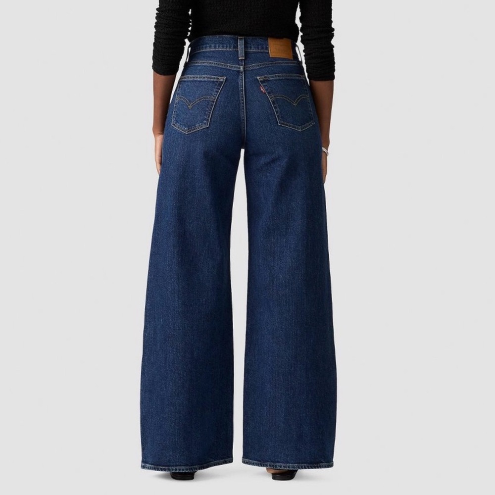 NWT Levi’s 728 High Rise Wide Leg Jeans 29x32 - Picture 2 of 10